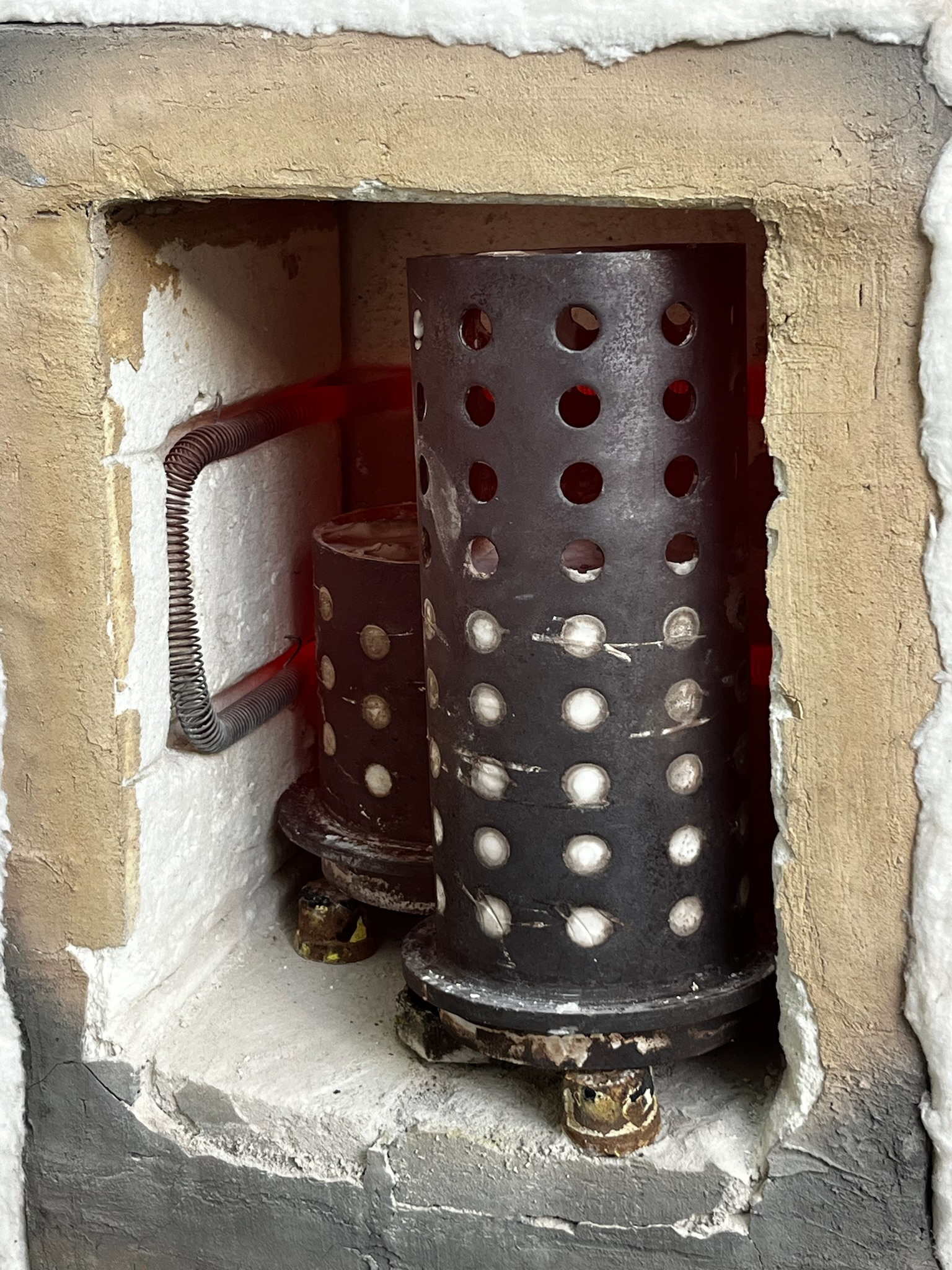 Investment flask castings